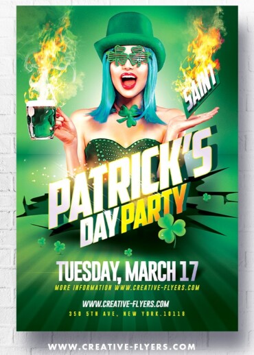 St. Patrick's Day Celebration flyer