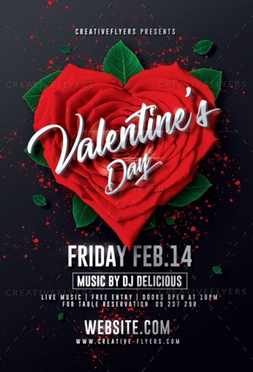 Valentine's day Celebrations Flyer