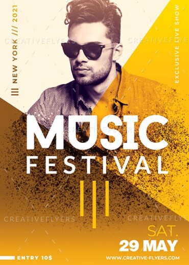 Music Festival Poster Template