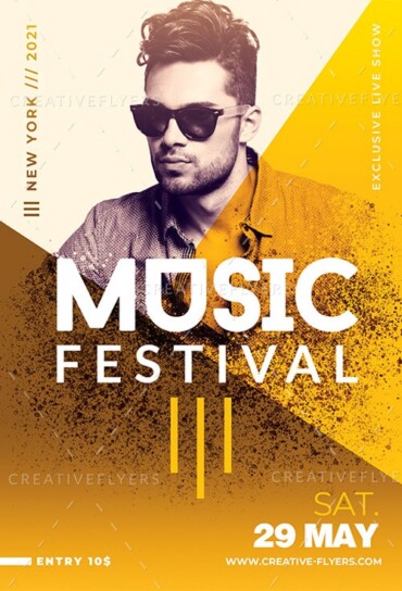 Music Festival Poster Template