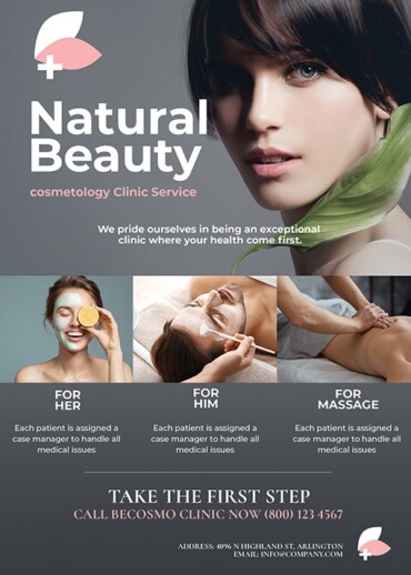 Cosmetic Flyer Template
