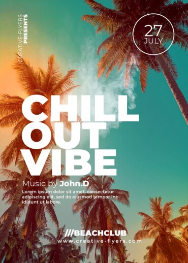 Summer Party Flyer Template