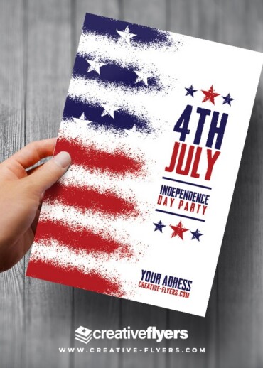 Free Independence Day Flyer Psd