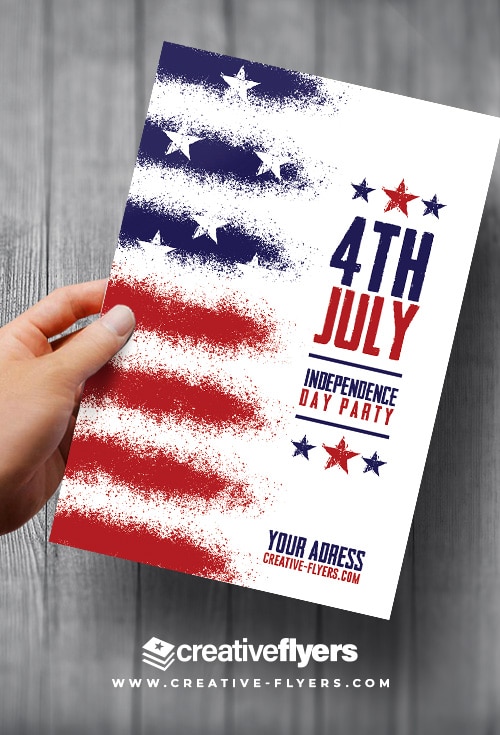 Free Independence Day Flyer Psd