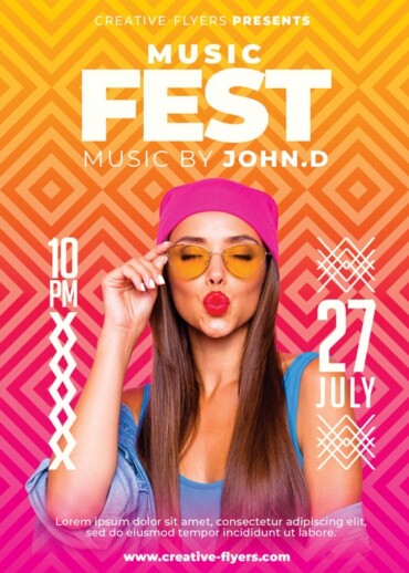 Summer Music Festival Flyer
