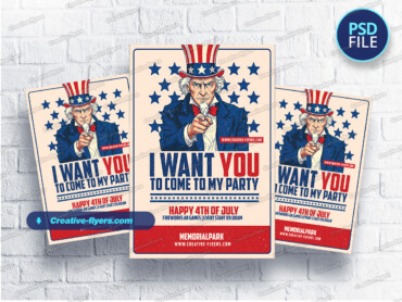 Vintage July 4th Flyer (4) Vintage July 4th Flyer