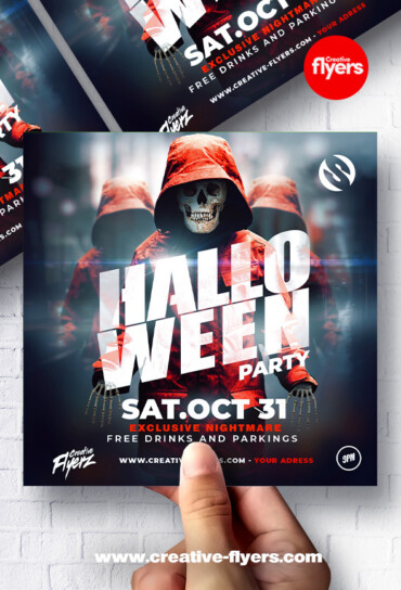 Flyer Template for Halloween (2) Flyer for Halloween
