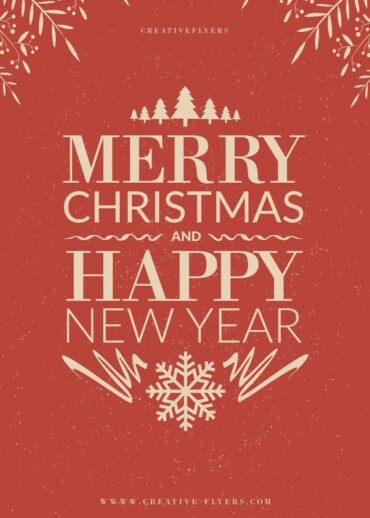 Christmas cards template