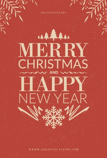 Christmas cards template