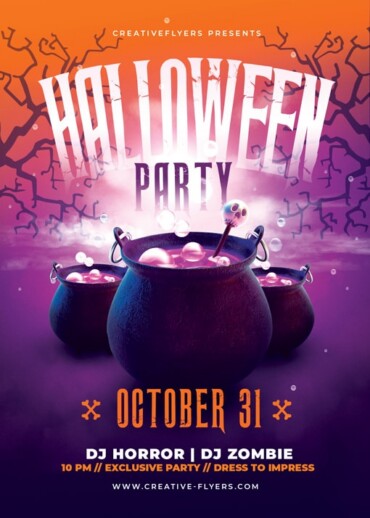Halloween Flyer Psd Template