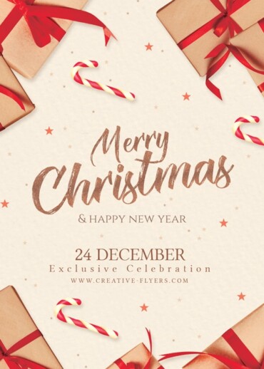 Christmas invitation template