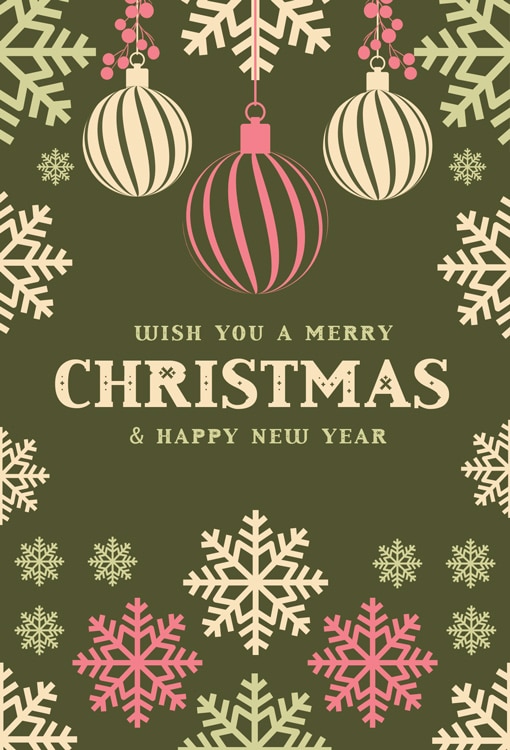 Merry Christmas card