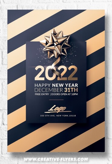 Elegant New Year Flyer