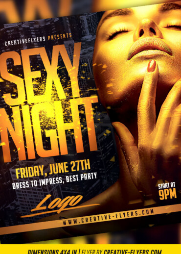 Ladies Night Party Flyer