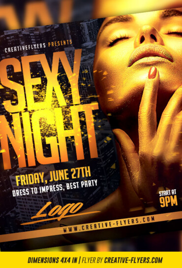 Ladies Night Party Flyer