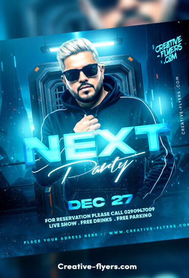 dj Party Flyer Template