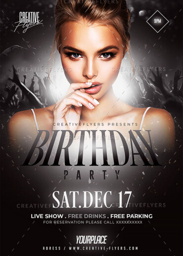 Birthday Party Flyer