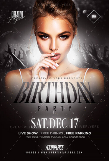 Birthday Party Flyer