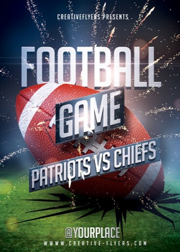 American Football Flyer