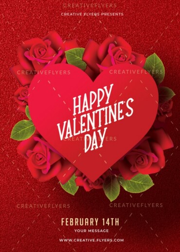 Valentines Day flyer