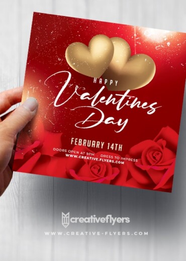 Valentines Day flyer