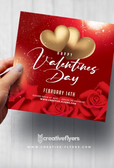 Valentines Day flyer
