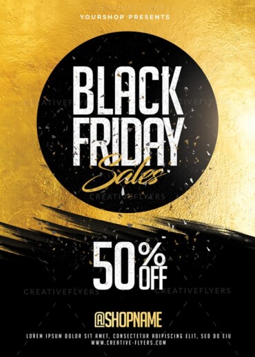 Black friday flyer