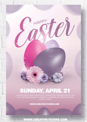 Easter Flyer Template