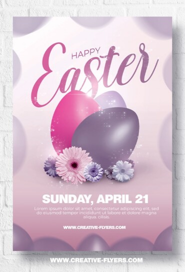 Easter Flyer Template