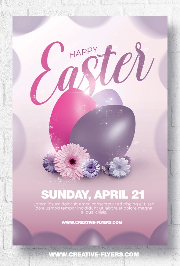 Easter Flyer Template