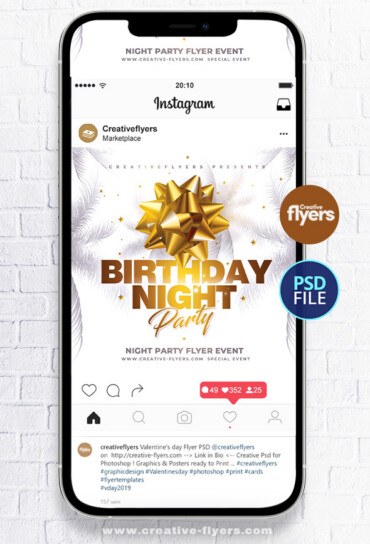 Photoshop Birthday flyer (3) Photoshop Birthday flyer