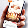 beach party flyer