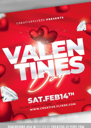 Valentines Party Flyer