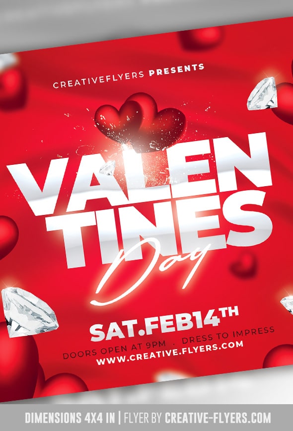 Valentines Party Flyer