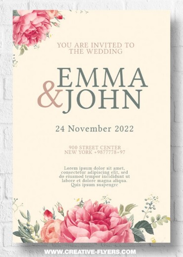 Wedding invitation