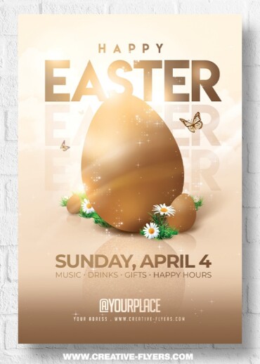 Easter Flyer Template