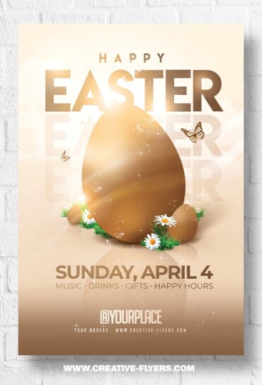 Easter Flyer Template