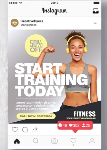 Fitness Flyer Template