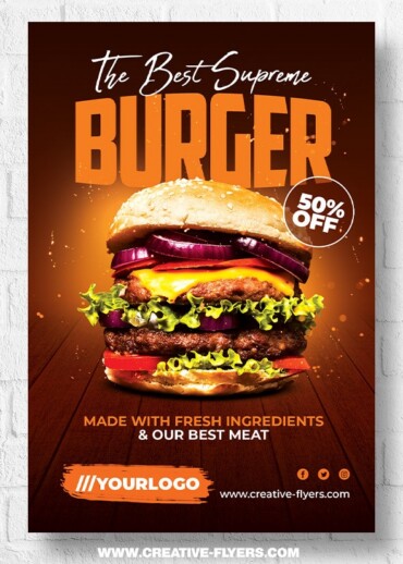 Food Flyer Template