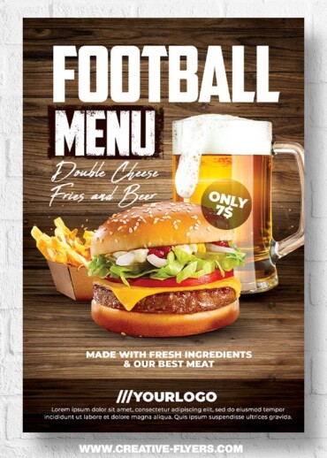 Food Promotion Flyer