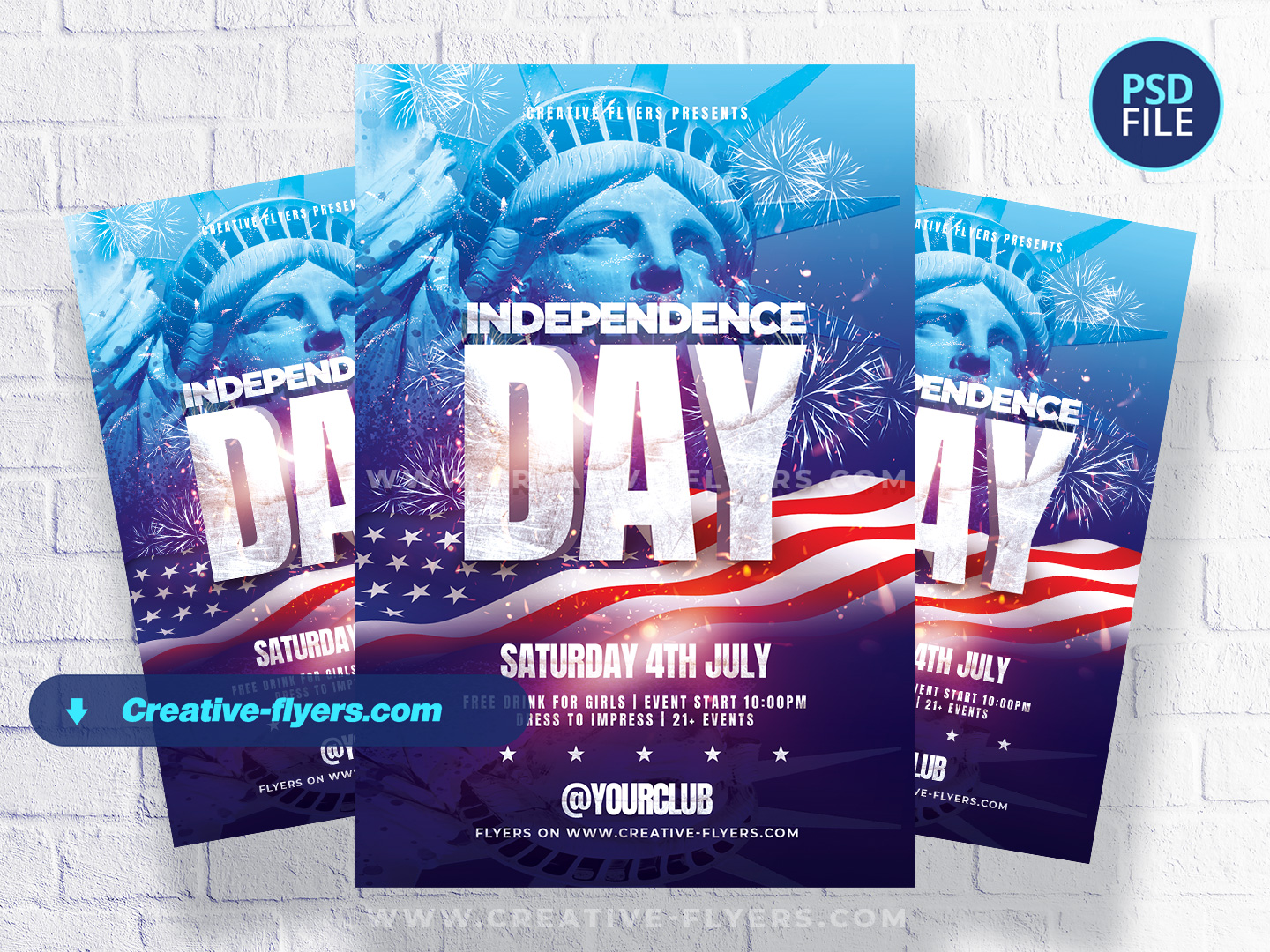 Flyer for The Independence Day