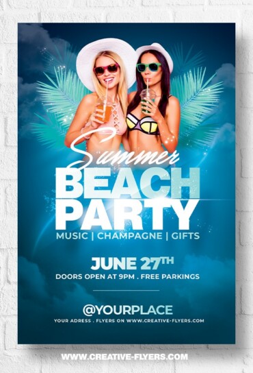 Summer Beach Party Flyer