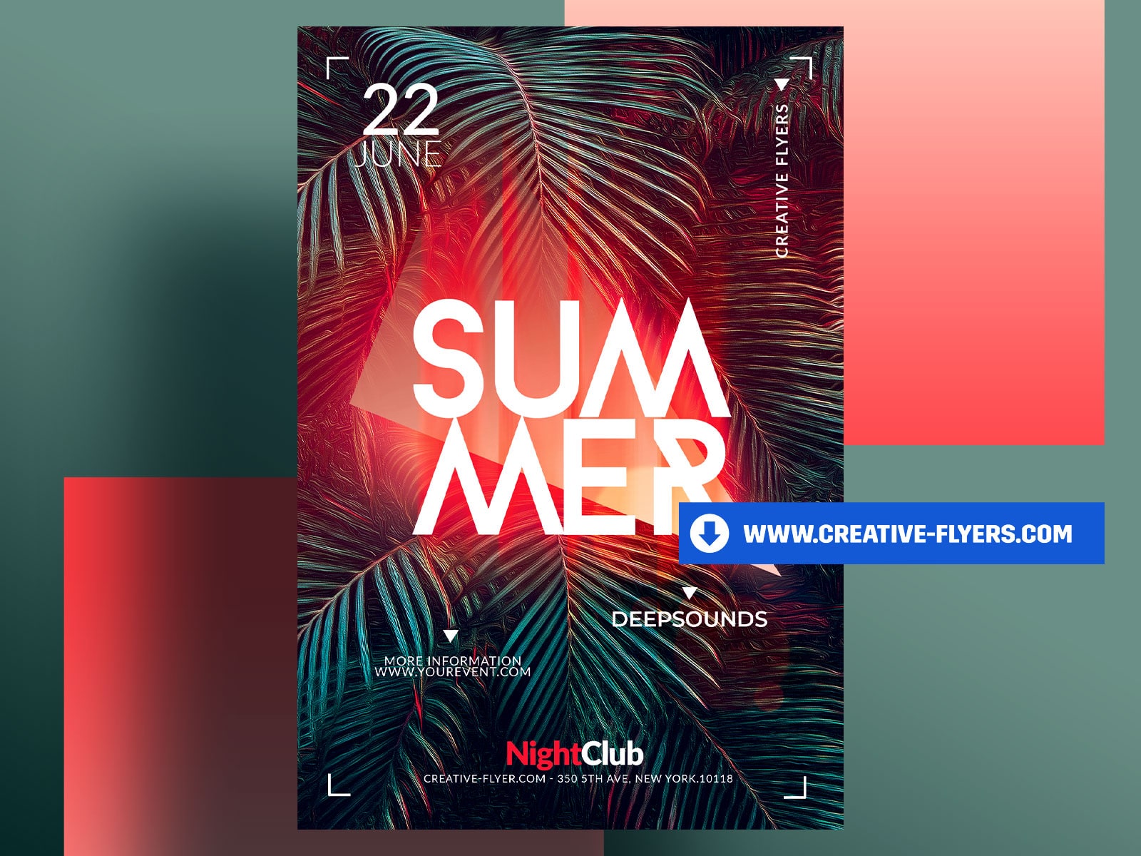 Summer-Template-Design-Post Summer Template Design for Photoshop