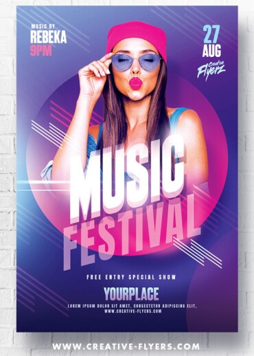 Flyer Design for Music Event