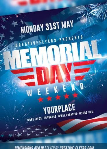 Memorial Day Weekend Flyer