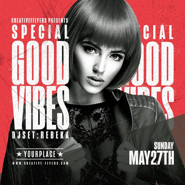 Party Flyer Graphic Design