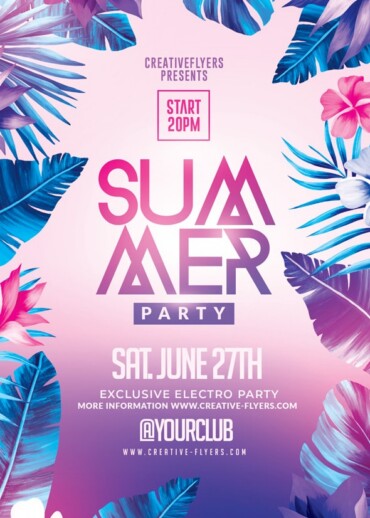 Summer Poster Template