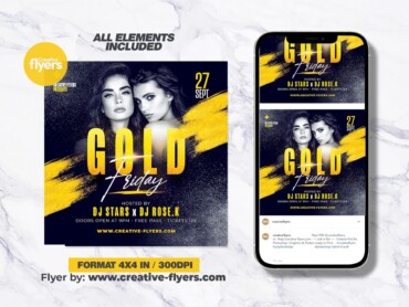 Nightclub Party Flyer (3) Nightclub Party Flyer