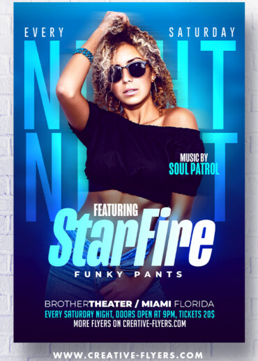 Night Club Flyer template