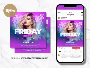 Guest Dj Party Flyer 2 Guest Dj Party Flyer